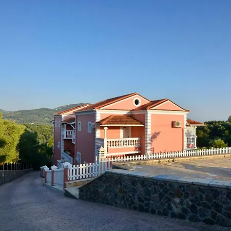 Tranquil Corfu 3 Bedrooms Chrinos Gated Pool ヴィラ *