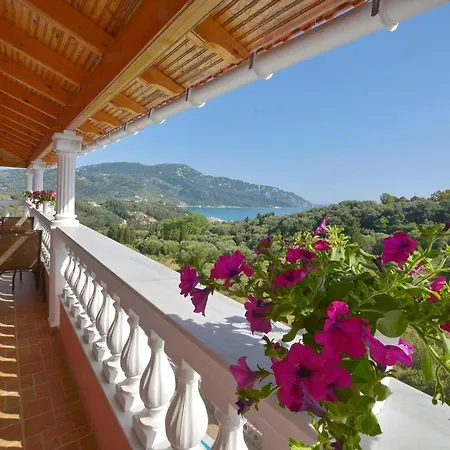 ヴィラ Tranquil Corfu 3 Bedrooms Chrinos Gated Pool